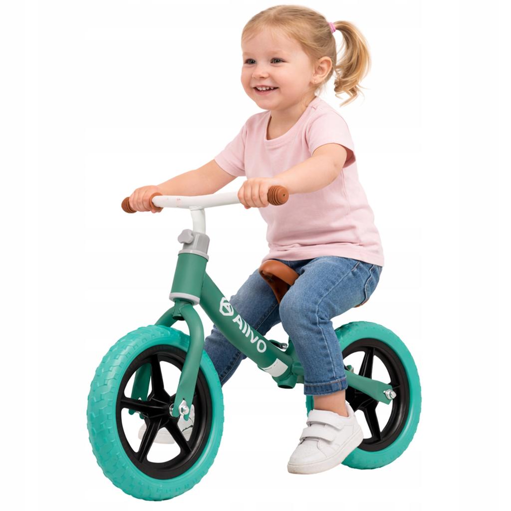 [PACZB] Allvo 12" Turquoise Children's Balance Bike ALV-U563TN