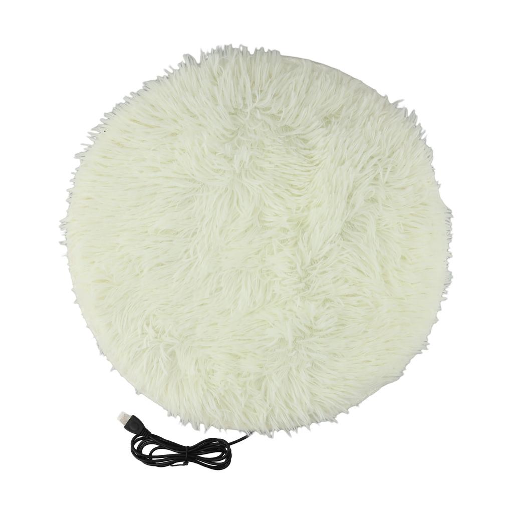 Tappetino Riscaldante Alimentato da USB per Animali Domestici Morbida Coperta Elettrica in Peluche per Gatti e Cani Progettata per Tenere al Caldo i Tuoi Amici a Pelo
