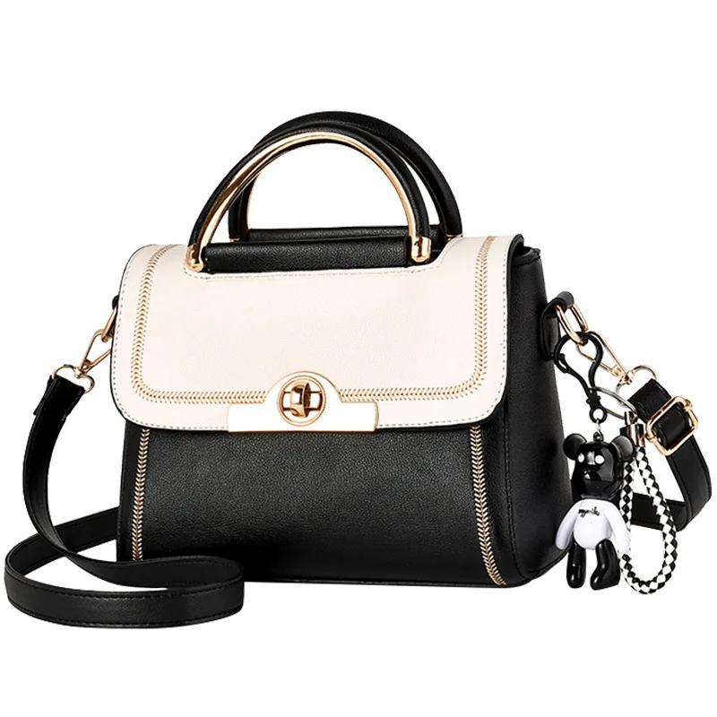 Fashi and Western Style Women's Shoulder Bag Matching Color Portable Women's Bag Bags for Women  New Luxury Handbags