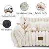 Cats Beds Fluffy Pet Products Warm Bed Plush for Winter Dog Accessories Goods Supplies Cushions Kitten Mat House Things Puppy