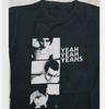 Camiseta vintage de la banda Yeah Yeah Yeahs Algodón Negro Unisex Todas las Tallas