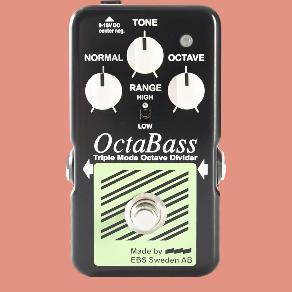 EBS OctaBass Blue Label Triple Mode Octave Divider Pedal