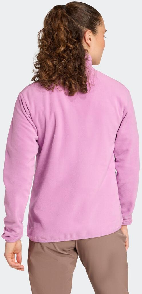 Adidas Terrex Multi Essentials Half Zip Fleece Jacket purple AFAL