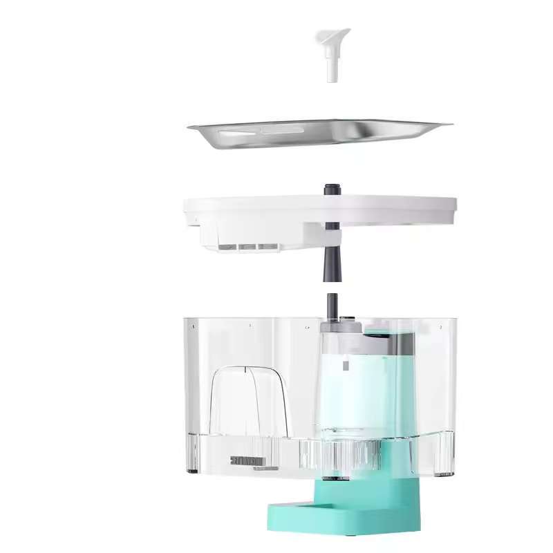 Pet Smart Drinking Fountain 3.6L 10000mAh APP Control UVC Sterilization Wireless Magnetic Suspension Dog and Cat Water Dispenser