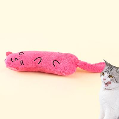 Funny Bite Resistant Catnip Toy Cartoon Cute Cartoon Mice Cat Teeth Cleaning Toys Pet Interactive Chew Toys Pet Supplies