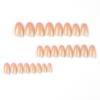 Cute Pink French Style Wearable Nail Tips & Stickers
