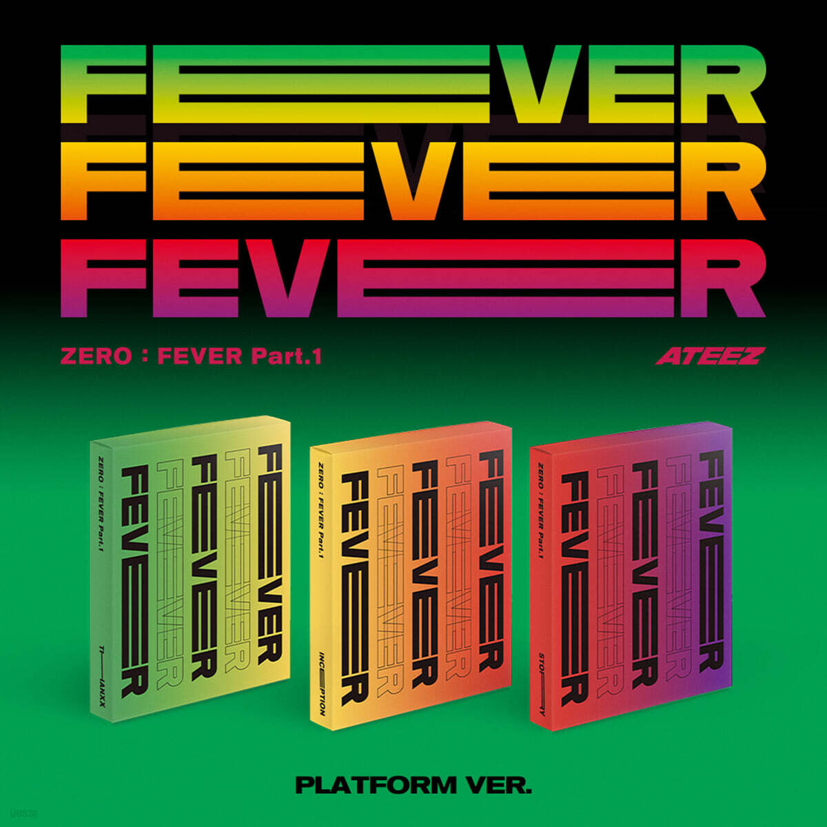 

ATEEZ - ZERO : FEVER Part.1 [PLATFORM VER.][3 types SET]