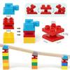 1/10Pcs Universal Wooden Tracks Connectors Accessories Big Size Blocks Rotatable Connection Adapters Fit For Brand Train Tracks