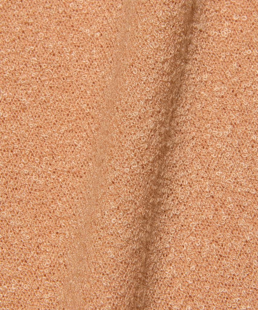 LEE Women'S Round Neck Boucle Knit Peach