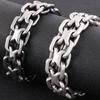 20MM Men's Stainless Steel Viking Braided Chain Bracelet for Man Woven Rope Bangle Cool Hip Hop Motorcycle Biker Jewelry 23.5CM