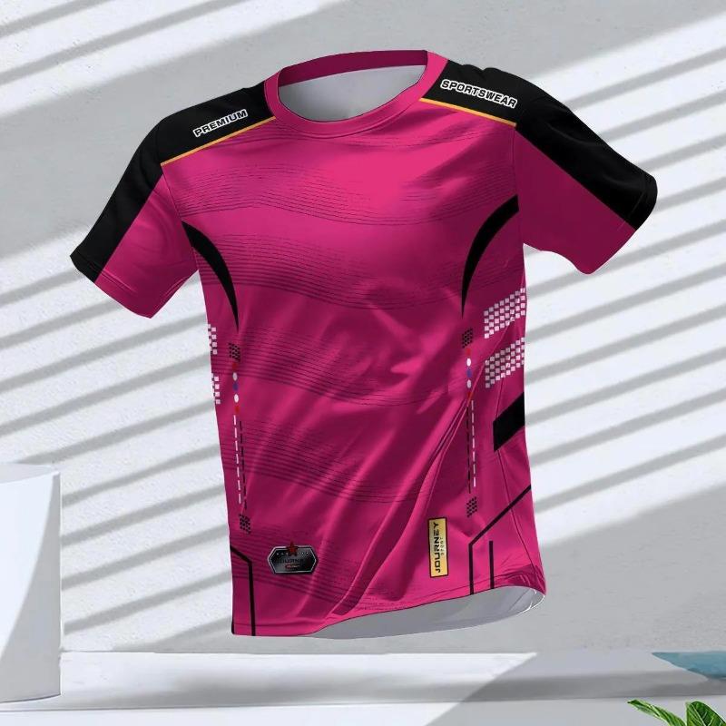 Men's T-shirts Sport Running T-shirt Men g Breathable Short Sleeve Round Neck Gym top Outdoor Workout Men Clothing