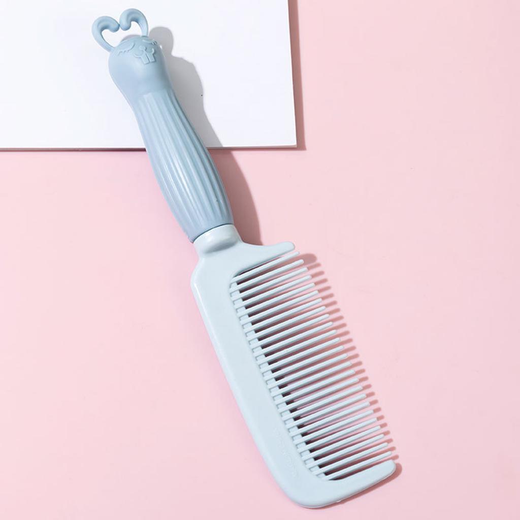 Cartoon Anti-Static Curling Comb Handheld Detangling Hair Brush for Stubborn Hair Thick Wavy Hair