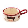 Ceramic Breakfast Cup Milk Oatmeal Cup Exquisite Coffee Cup In Retro Cartoon Cute Pet Creative Cup