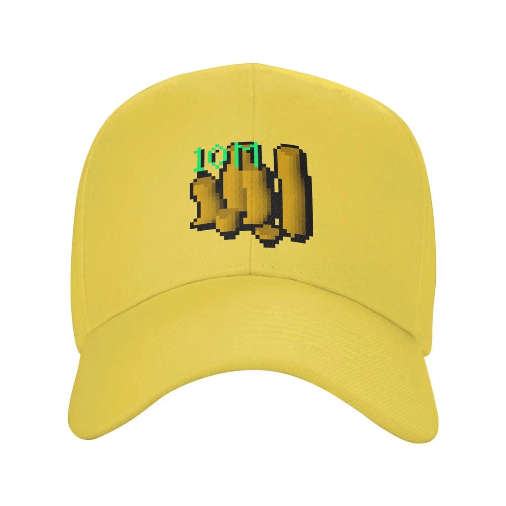 10m coins - runescape Baseball Caps Snapback Fashion Baseball Hats Breathable Casual Casquette Outdoor For Men's And Women's
