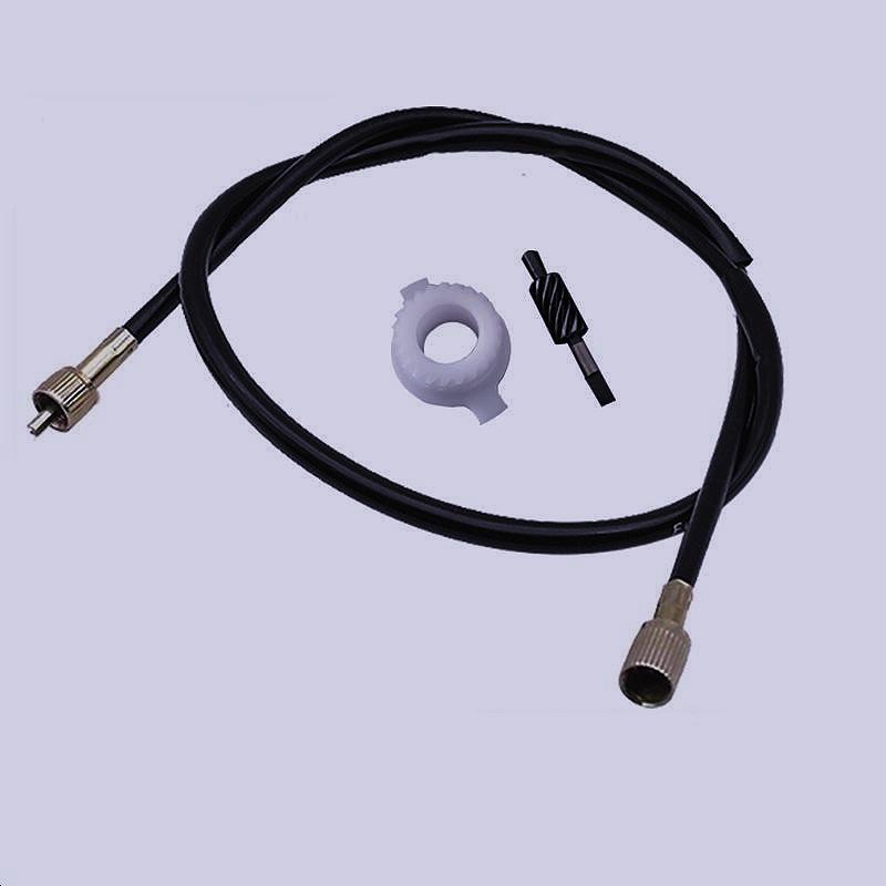 Compatible with Saichi QS110-C-A: Throttle, Odometer, Choke, Front Brake Cables, Kilometre Gauge Speed.