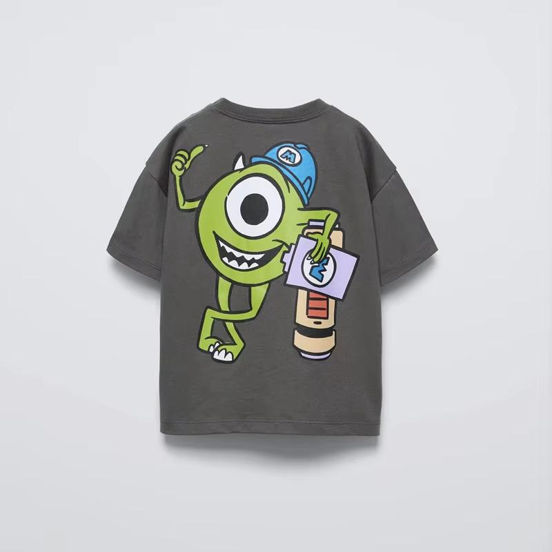 

Disney Tees Printing Tops Summer Wear Cartoon Short Sleeve T Simple Cute Loose Bottoming Shirt Cotton Costume Unisex comfortable S
