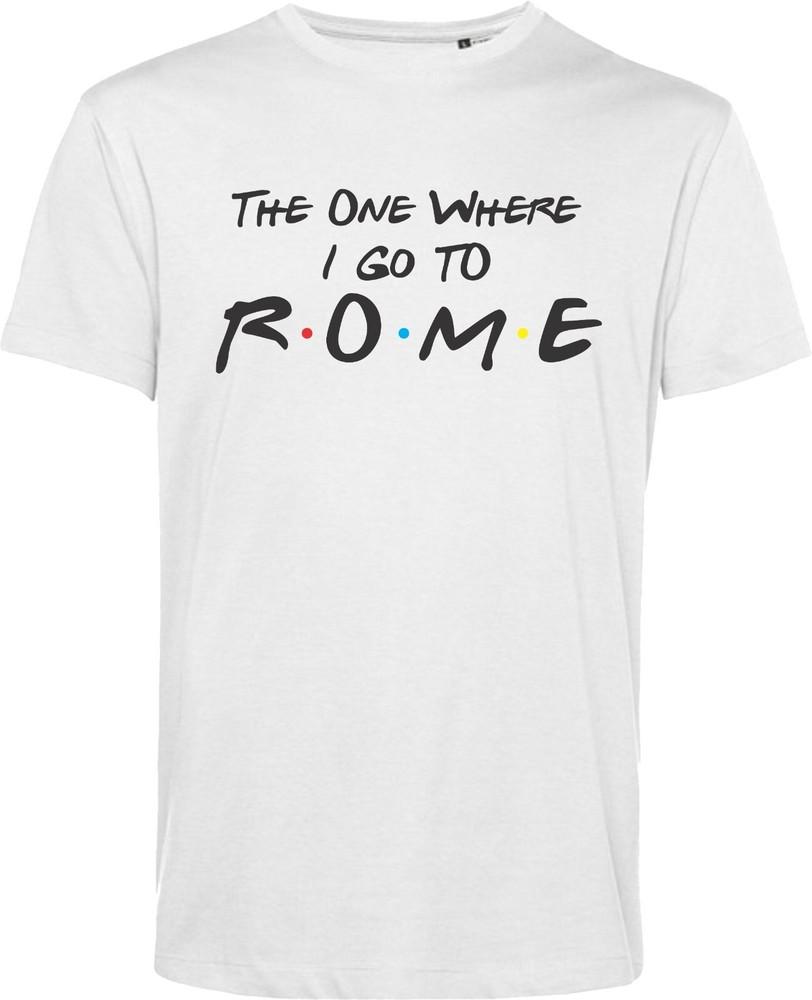 Friends Inspired Tshirt The One Where I Go To Rome Tshirt Rome Tshirt S