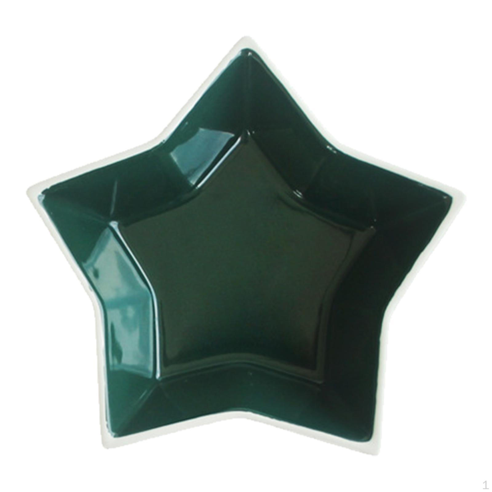 

Рождественская фруктовая тарелка десертный поднос переносная миска для завтрака столовая посуда сервировка конфет для Star and Green