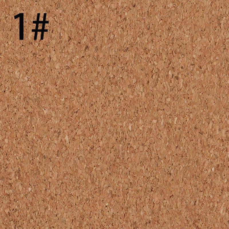 NEW 100cm*138cm Glitter Natural Cork Wood Leather Fabric Printed Colored Bow Craft Bag Shoes Sewing DIY Decor Crafts