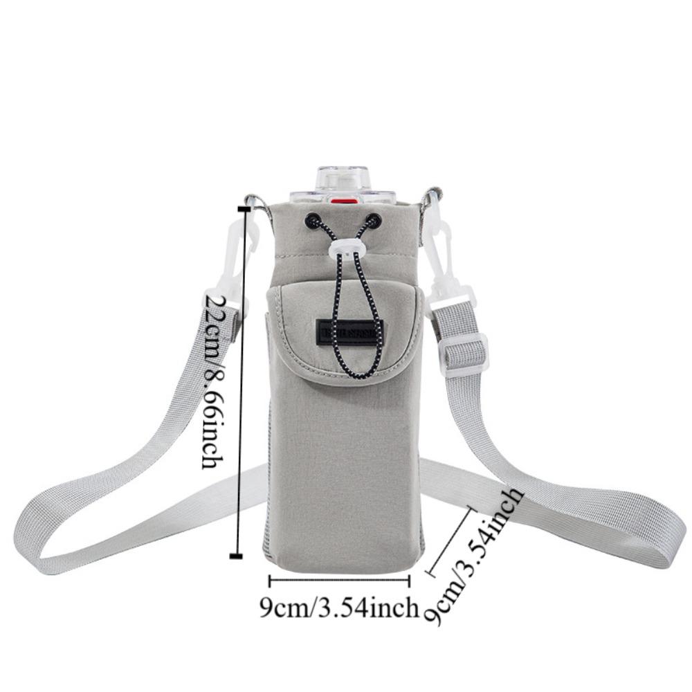 Shoulder Strap Crossbody Water Bottle Purse Waterproof Water Bottle Sling Bag  Hiking