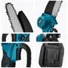 1700RPM 6 Inch Mini Li-Ion Electric Chainsaw One Hand Portable Electric Saw Fit 18V Makita Battery (No Battery)