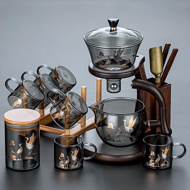 Shangqi Lazy Brewing Automatic Glass Teaset