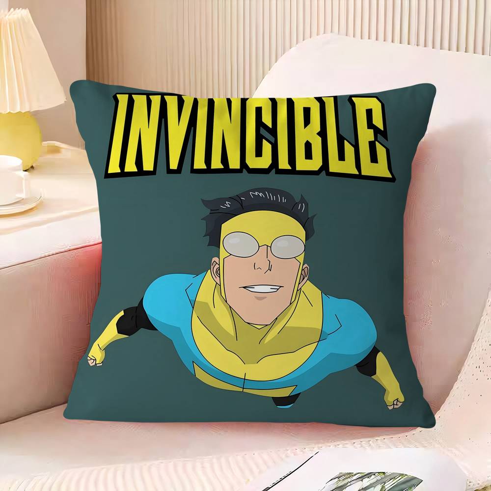 

I-Непобедимый Мультяшный Чехол для Подушки Наволочка Обивка Диванная Подушка Декор для Дома Наволочка 16x16Inch