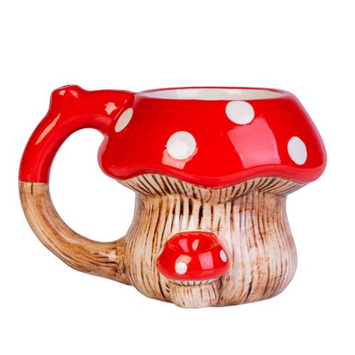 Wake & Bake Novelty Coffee Mug (Mushroom)