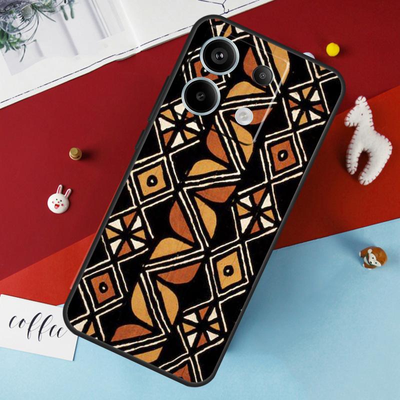 African Wax Print Design Case For Xiaomi Redmi Note 14 Pro 13 12 11 10 15 Pro Plus Redmi 15 14C 10C 12C 13C 15C Cover