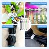 2026 Upgrade Silicone Cable Ties,Cable Management Headphone Organizers,Reusable Cord Management Wire Organizers for Cords,Home Office Travel Gadgets