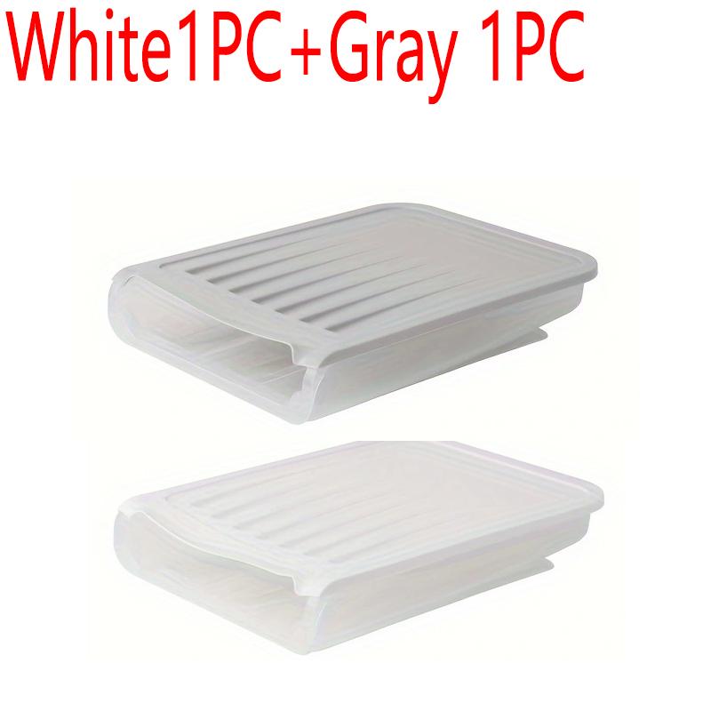 Automatic Rolling Egg Box Transparent Egg Dispenser for Fridge Fresh-Keeping Box Egg Basket Storage Containers Kitchen Organizer