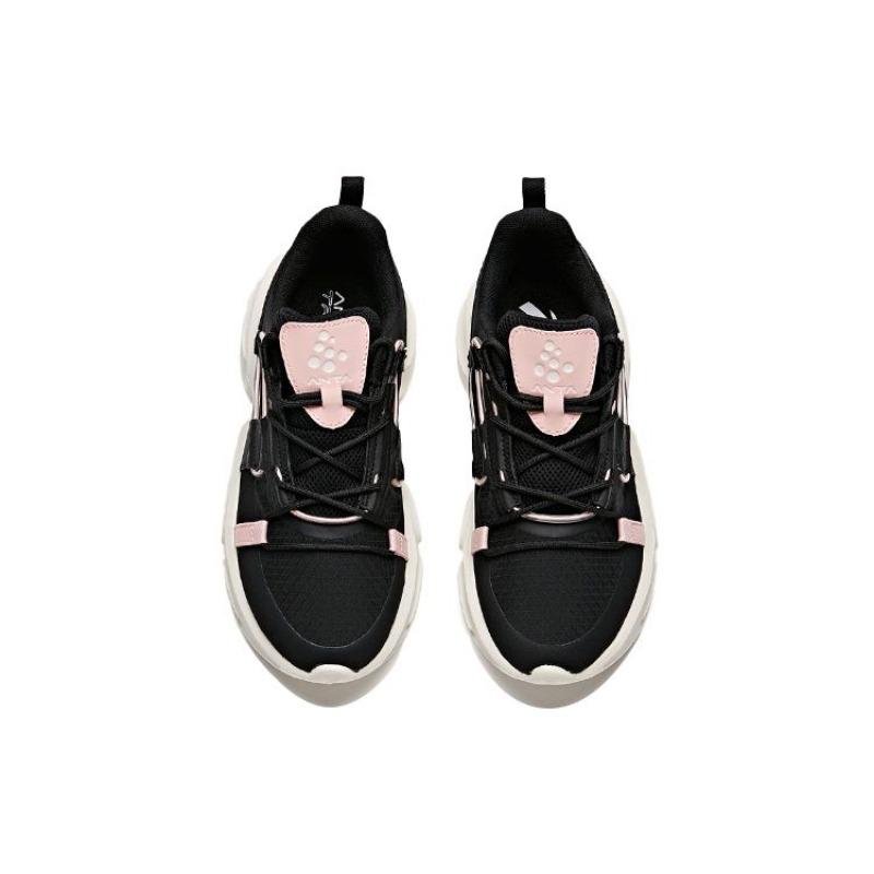 Anta Training Series Women Low-top Training Shoes Black Pink 122037789-3