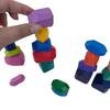 FUNPARK Wooden Stacking Stones, 78032, Perfect for Camping, Outdoor Activities, and Educational Balance Games.