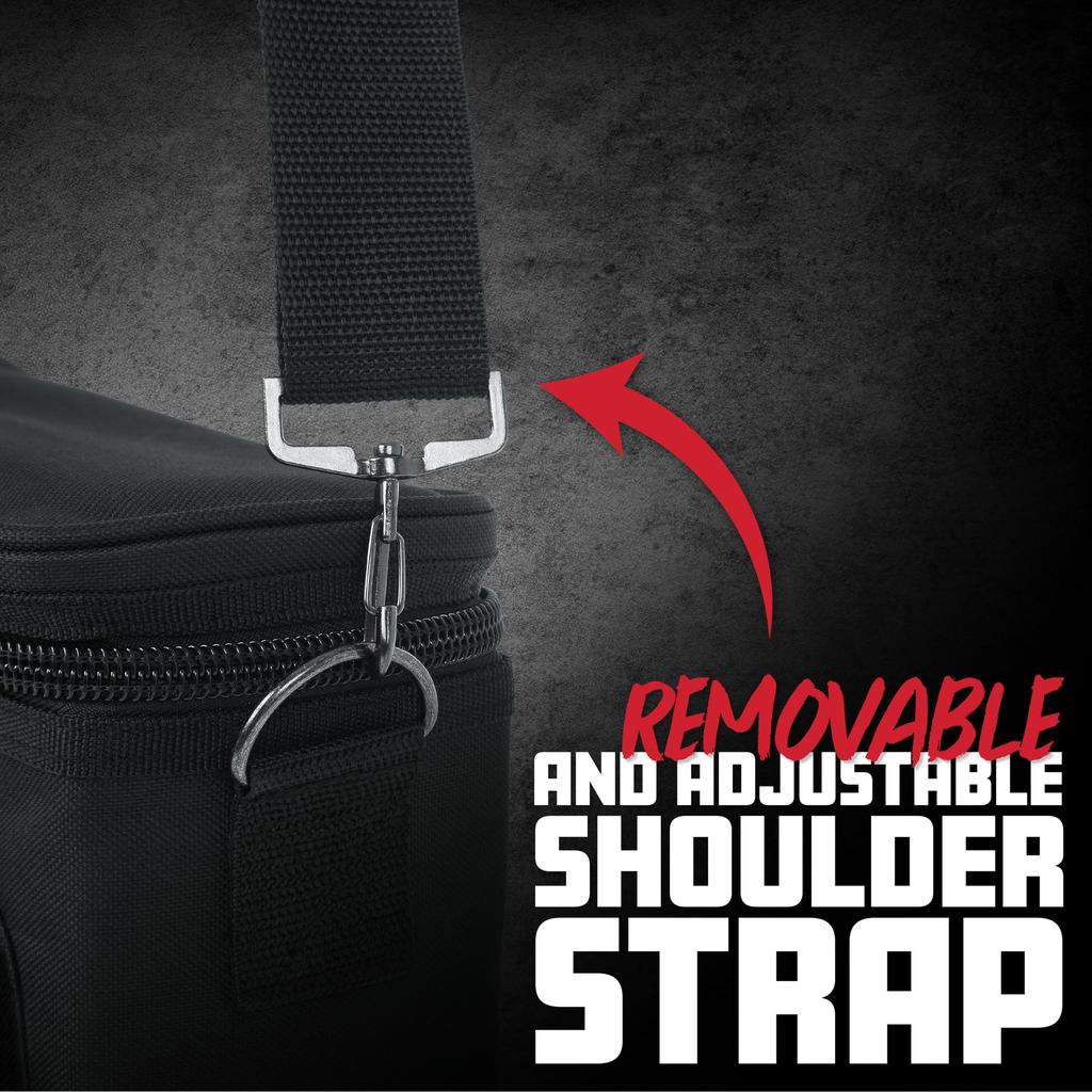 Gator Cases Nylon Carrying Bag for GM Series GM-4 Dynamic Microphones, Holds 4 [Shoulder Strap Included] [Official Japanese Product]