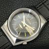 JAPAN VINTAGE CITIZEN AUTOMATIC 8200 MENS BLACK COLOR DIAL WATCH A500267-2 R151b-a500267