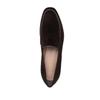 Salvatore Ferragamo Ferragamo Suede Penny Loafers Brown