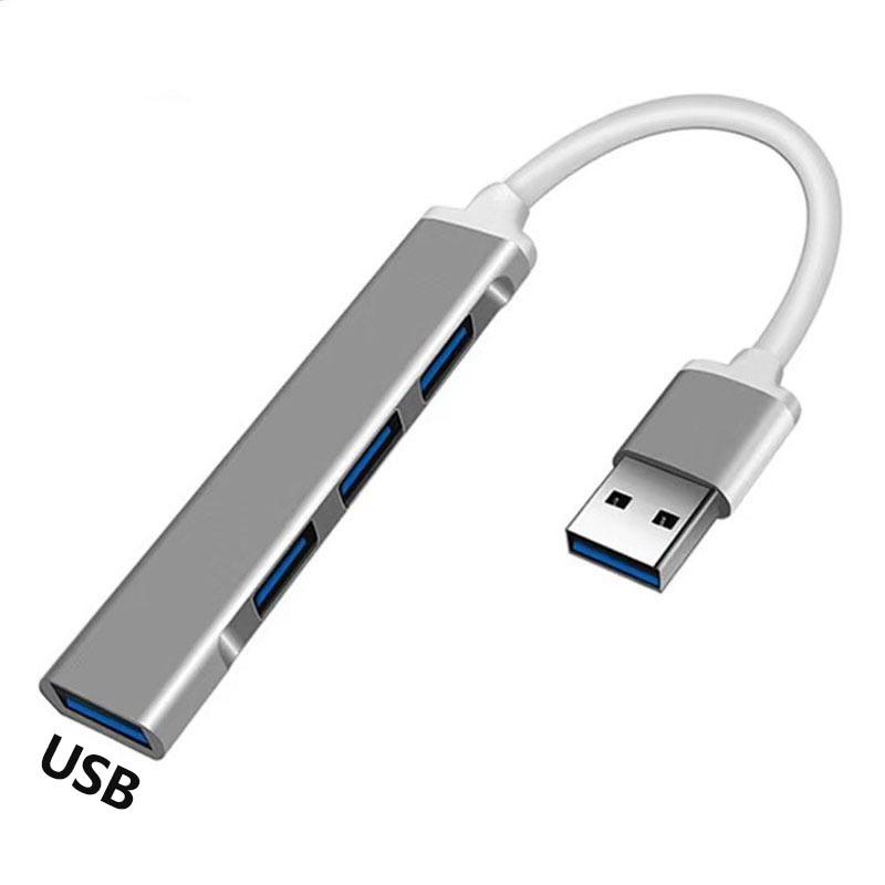 Usb C Hub 3.0 Type C 3.1 4 Port Multi Splitter Adapter Otg For Pc Computer
