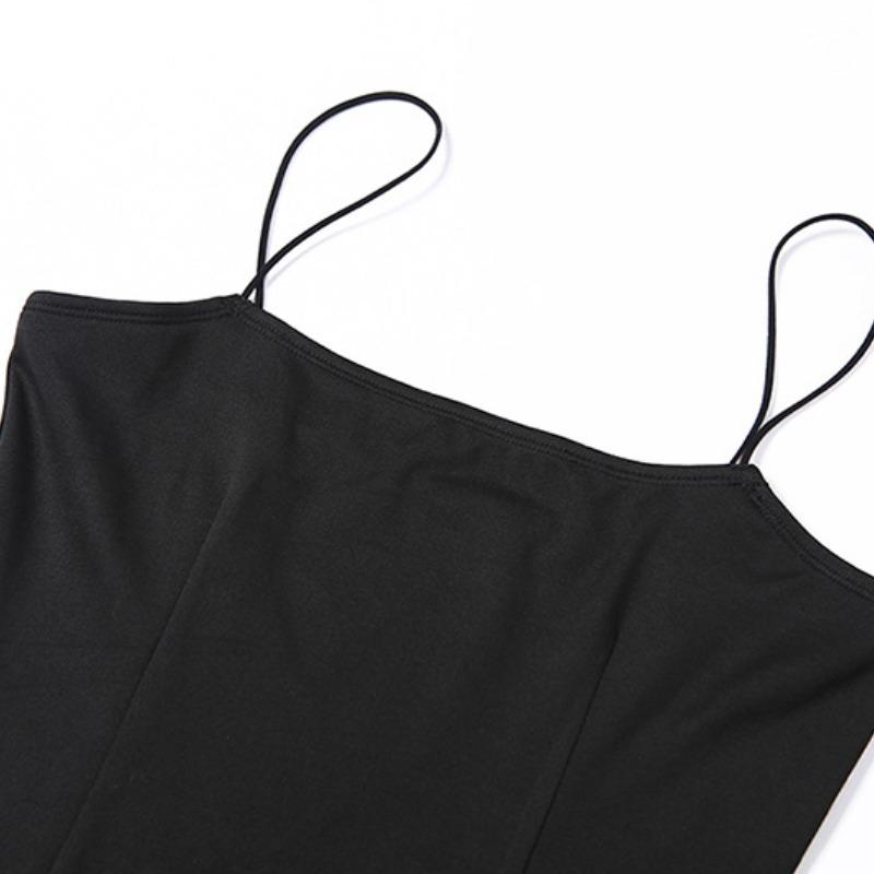 Summer Split Slim Fit Backless Black Sexy Dress Women Sleeveless Strapless Elegant Party Dresses Women Vintage Fashion Club Evening Red Dress 25771