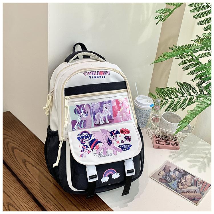 School Bag Cartoon Large Capacity, Lightweight and Cute High Value 1-5 Grade School Bag Casual Versatile Sweet Backpack