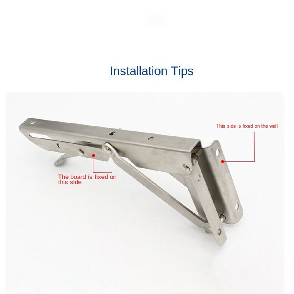 Platzsparende Klappregalhalterung Edelstahl Wandhalterung Regal Wandhalterung Möbel