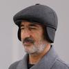 Middle Age Earflap Cap With Ear Flap Flat Caps Quality Men Berets  Men