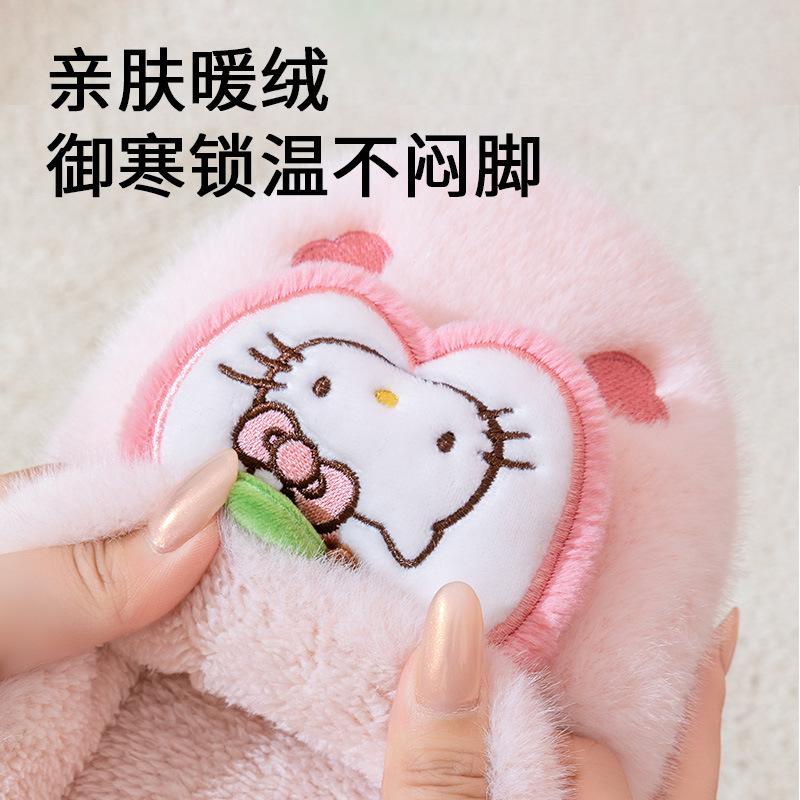 Winter Cotton Slippers Household Plush Household Cotton Mop Cute Non-slip 2025 New Cartoon Indoor Warmth