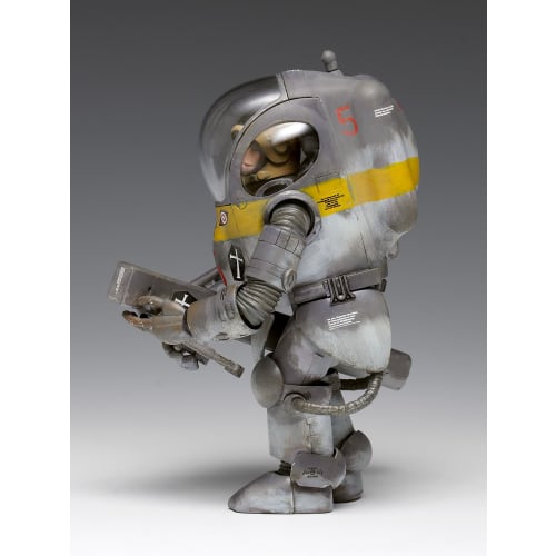 Wave Maschinen Krieger P.K.A. Ausf E Ice Musik 1/20 Scale Plastic Model Kit, Approximately 12cm Tall, MK-066