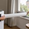 Portable Air Conditioner Exhaust Hose 5.9inch Diameter, Extendable Vent Tube 1.5m 15cm RightHand
