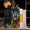 Automotive Workshop Wooden DIY Book Nook Figurines Miniatures Kits Bookshelf Home Bookend Decoration For Adult Handmade Gifts