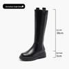 Women's Plush Thick-Soled Long Snow Boots 2025: Warm, Fur-Lined Winter High Boots