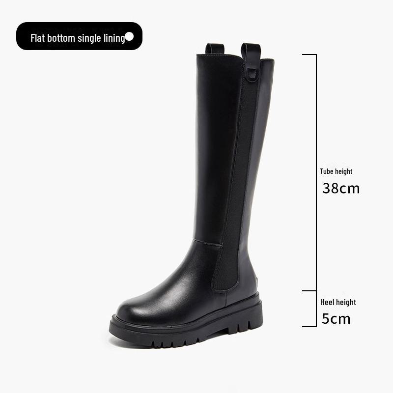 Women's Plush Thick-Soled Long Snow Boots 2025: Warm, Fur-Lined Winter High Boots
