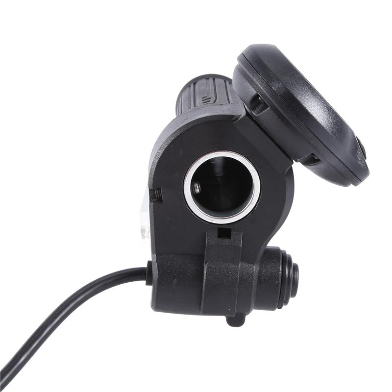 XXR-Bike Electric Scooter Accelerator Display Ebike Throttle Grip Digital Monitor For Bicycle Electric Scooter Trigger Durable