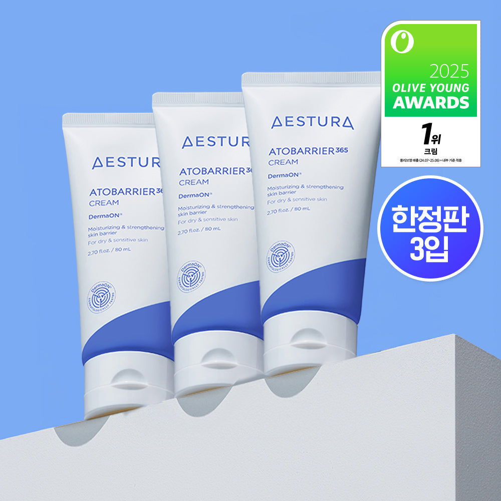 AESTURA Atobarrier365 Cream 80ml x 3