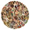 50Pcs Retro Pin Up Girl Graffiti Stickers Cute Sexy Tattoo Girls Decals Scrapbook Luggage Phone Waterproof Sticker